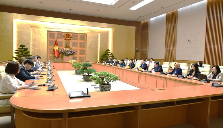 Phó Thủ tướng Hồ Đức Phớc tiếp Đoàn Điều IV Quỹ Tiền tệ Quốc tế (IMF) 1 image 20