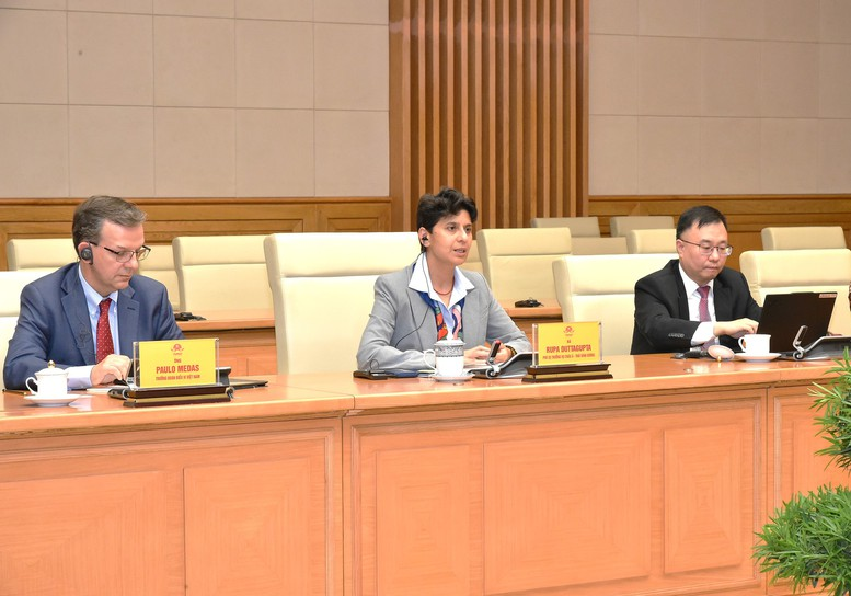 Phó Thủ tướng Hồ Đức Phớc tiếp Đoàn Điều IV Quỹ Tiền tệ Quốc tế (IMF) 3 image 23