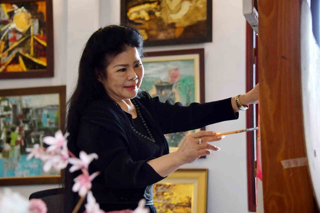 Góc sáng tác của họa sĩ Văn Dương Thành tại bảo tàng mang tên bà ở Hà Nội

ẢNH: LAM PHONG